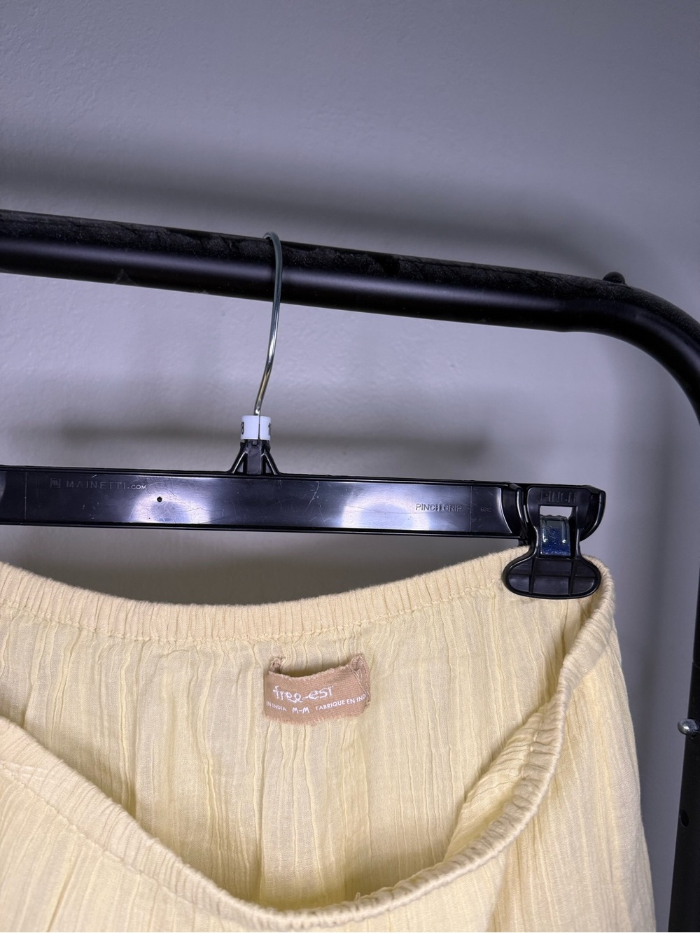 Free People Soft Yellow Tiered Maxi Skirt - Picture 3 of 4